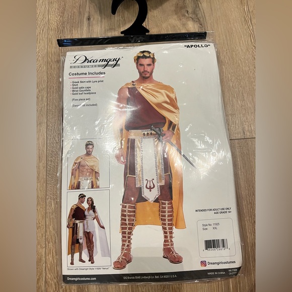 *brand new never worn* Apollo mens Halloween costume - Picture 1 of 6